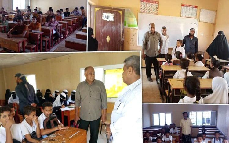 لحج.. مدير تربية تبن يتفقد سير العملية التعليمية عقب إنتهاء إجازة عيد الفطر المبارك 1 لحج.. مدير تربية تبن يتفقد سير العملية التعليمية عقب إنتهاء إجازة عيد الفطر المبارك