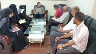 رئيس مصائد خليج عدن يبحث مع منظمة غدق سبل التعاون والتنسيق المشترك