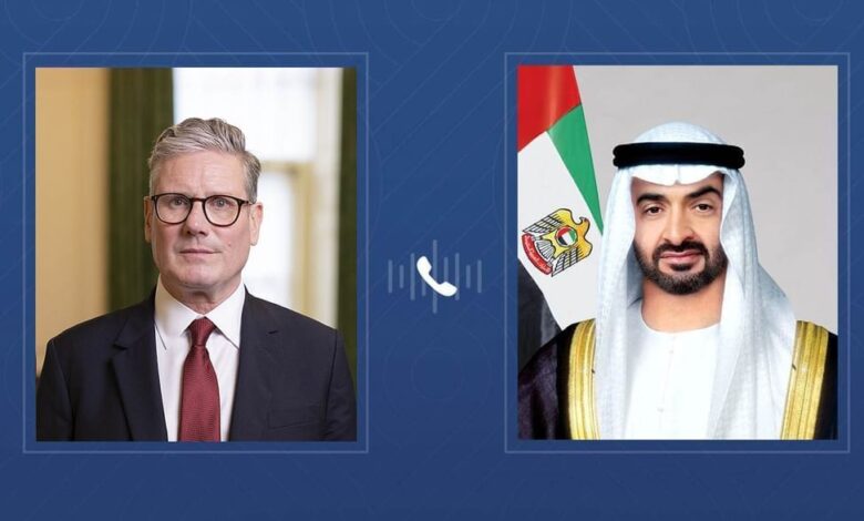 الإمارات وبريطانيا تشددان على ضرورة تثبيت وقف إطلاق النار في غزة 1 الإمارات وبريطانيا تشددان على ضرورة تثبيت وقف إطلاق النار في غزة