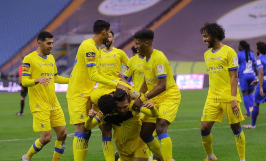 النصر يثأر من الهلال بثلاثية ويتوج بطلاً لـ"السوبر السعودي" 1 النصر يثأر من الهلال بثلاثية ويتوج بطلاً لـ"السوبر السعودي"