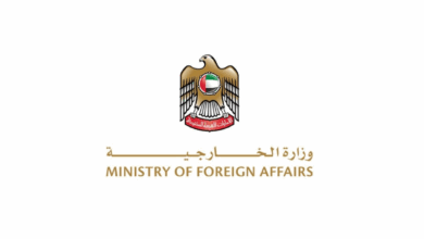 الإمارات تجدد رفضها لانتهاك السيادة السورية وتدعو لوقف التصعيد فوراً