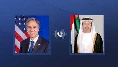 مباحثات إماراتية أمريكية بشأن التطورات الإقليمية