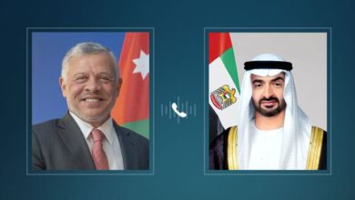 الرئيس الإماراتي وملك الأردن يبحثان هاتفياً علاقات البلدين والتطورات الإقليمية 3