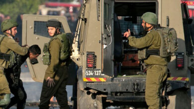 قوات الاحتلال الإسرائيلي تعتقل 11 فلسطينيا من الضفة الغربية