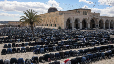 عودة الحياة إلى المسجد الأقصى: 100 ألف مصلٍ يؤدون أول صلاة جمعة بعد 40 يوماً من الإغلاق 7 عودة الحياة إلى المسجد الأقصى: 100 ألف مصلٍ يؤدون أول صلاة جمعة بعد 40 يوماً من الإغلاق
