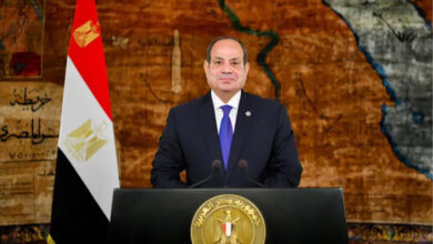 السيسي: السلام الحقيقي في الشرق الأوسط يمرّ بإقامة دولة فلسطينية على أسس العدالة