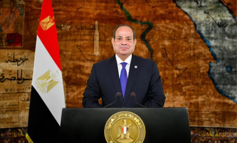 السيسي: السلام الحقيقي في الشرق الأوسط يمرّ بإقامة دولة فلسطينية على أسس العدالة