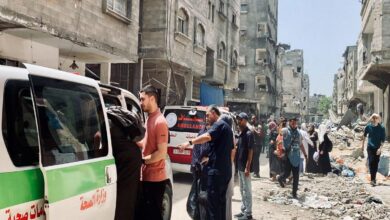 إصابة طفلة وجرحى بقصف إسرائيلي يستهدف مراكز نزوح شمال غزة 1 إصابة طفلة وجرحى بقصف إسرائيلي يستهدف مراكز نزوح شمال غزة