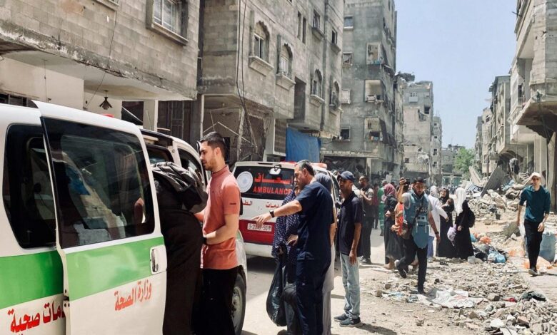 إصابة طفلة وجرحى بقصف إسرائيلي يستهدف مراكز نزوح شمال غزة