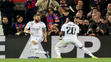 ريال مدريد يكتسح برشلونة برباعية في كأس إسبانيا