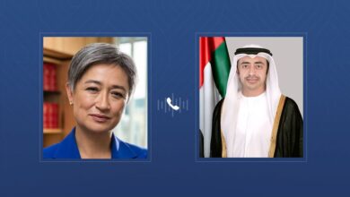 عبدالله بن زايد يبحث مع وزيرة خارجية أستراليا سبل تعزيز العلاقات الثنائية