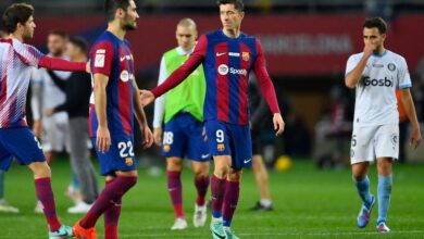 جيرونا يستعيد الصدارة بالفوز على برشلونة في الدوري الإسباني