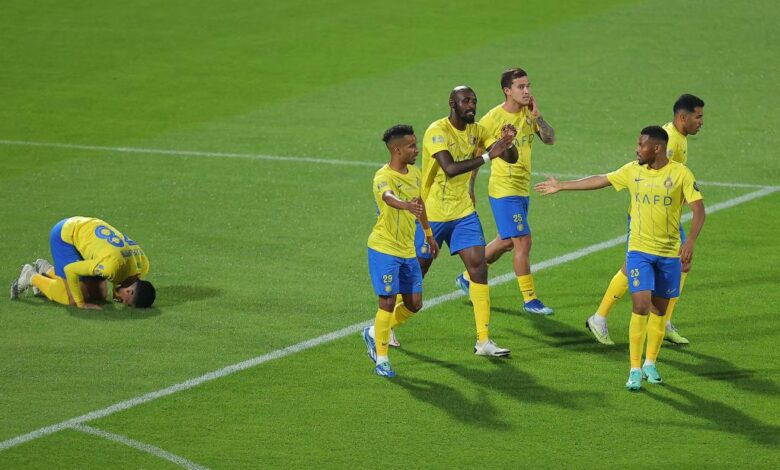 النصر يتغلب على الشباب بخماسية ويتأهل لنصف نهائي كأس الملك 1 النصر يتغلب على الشباب بخماسية ويتأهل لنصف نهائي كأس الملك