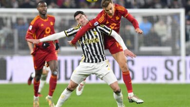 يوفنتوس يفوز على روما بهدف دون رد في الدوري الإيطالي