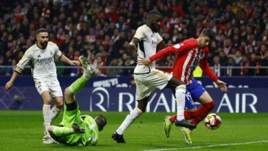 أتلتيكو يهزم ريال مدريد برباعية ويبلغ الدور ربع النهائي في كأس ملك إسبانيا