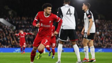 ليفربول يبلغ نهائي كأس الرابطة بعد تعادله مع فولهام