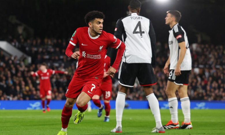ليفربول يبلغ نهائي كأس الرابطة بعد تعادله مع فولهام 1 ليفربول يبلغ نهائي كأس الرابطة بعد تعادله مع فولهام