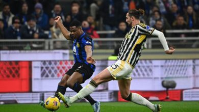 إنتر ميلان يهزم يوفنتوس ويعزز صدارته للدوري الإيطالي