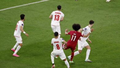 قطر تكتسح إيران بثلاثية وتتأهل لمواجهة الأردن في نهائي كأس آسيا