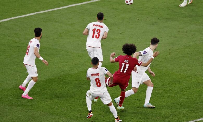 قطر تكتسح إيران بثلاثية وتتأهل لمواجهة الأردن في نهائي كأس آسيا 1 قطر تكتسح إيران بثلاثية وتتأهل لمواجهة الأردن في نهائي كأس آسيا