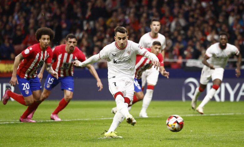 بيلباو يهزم أتلتيكو مدريد ويضع قدما في نهائي كأس ملك إسبانيا 1 بيلباو يهزم أتلتيكو مدريد ويضع قدما في نهائي كأس ملك إسبانيا