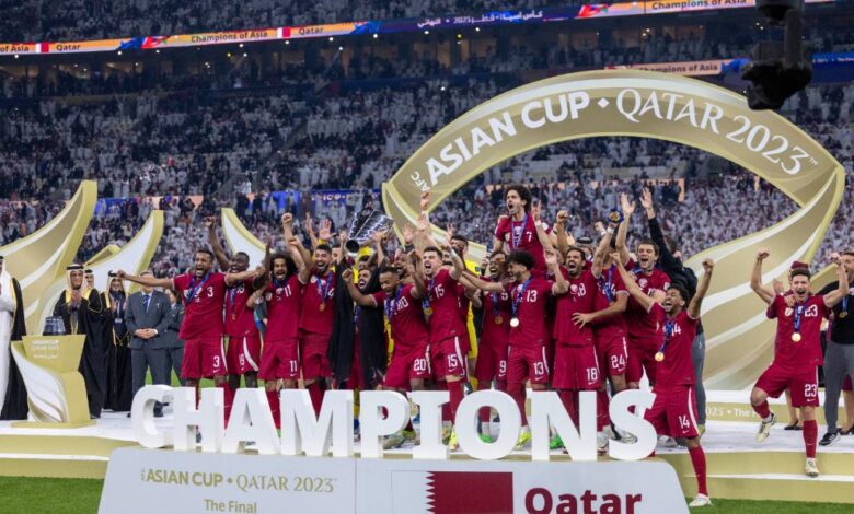 قطر تتوج بكأس آسيا للمرة الثانية على التوالي 1 قطر تتوج بكأس آسيا للمرة الثانية على التوالي