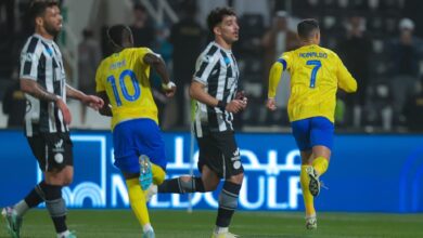 النصر يسقط الشباب بثلاثية في الدوري السعودي للمحترفين