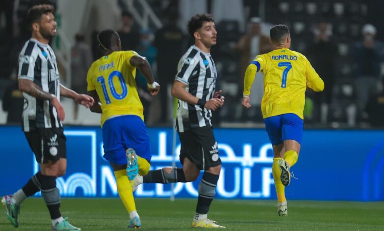 النصر يسقط الشباب بثلاثية في الدوري السعودي للمحترفين 1 النصر يسقط الشباب بثلاثية في الدوري السعودي للمحترفين