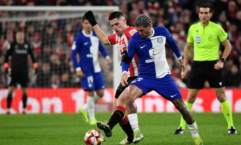 أتليتيك بيلباو يفوز على أتلتيكو مدريد بثلاثية ويبلغ نهائي كأس الملك 1 أتليتيك بيلباو يفوز على أتلتيكو مدريد بثلاثية ويبلغ نهائي كأس الملك