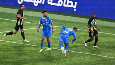 الهلال يفوز على ضيفه الاتحاد بثلاثية في الدوري السعودي
