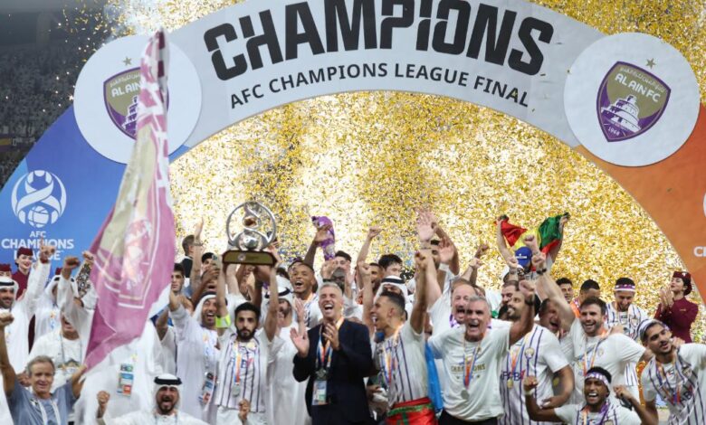 للمرة الثانية في تاريخه.. العين الإماراتي يتوج بدوري أبطال آسيا