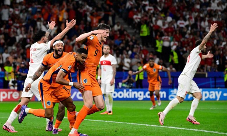 هولندا تتأهل الى نصف نهائي يورو 2024