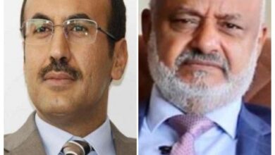 محافظ الحديدة يهنئ السفير أحمد علي عبدالله صالح بمناسبة رفع العقوبات