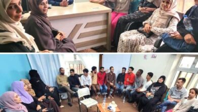 الزوبة تزور مؤسسة ميون وتشيد بدورها في إحياء الساحة الثقافية بتعز