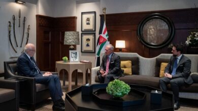 العاهل الأردني: العدوان الإسرائيلي على لبنان يدفع المنطقة إلى حرب إقليمية