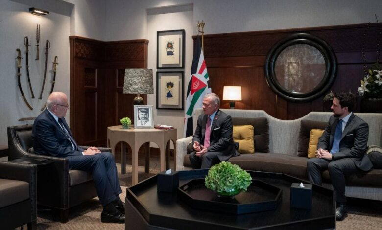 العاهل الأردني: العدوان الإسرائيلي على لبنان يدفع المنطقة إلى حرب إقليمية