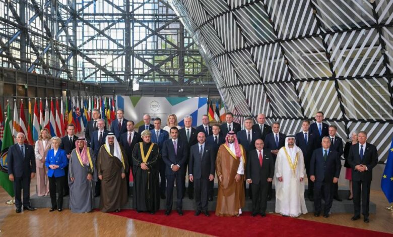 القمة الأوروبية الخليجية تؤكد أولوية وقف النار في غزة ولبنان 1 القمة الأوروبية الخليجية تؤكد أولوية وقف النار في غزة ولبنان