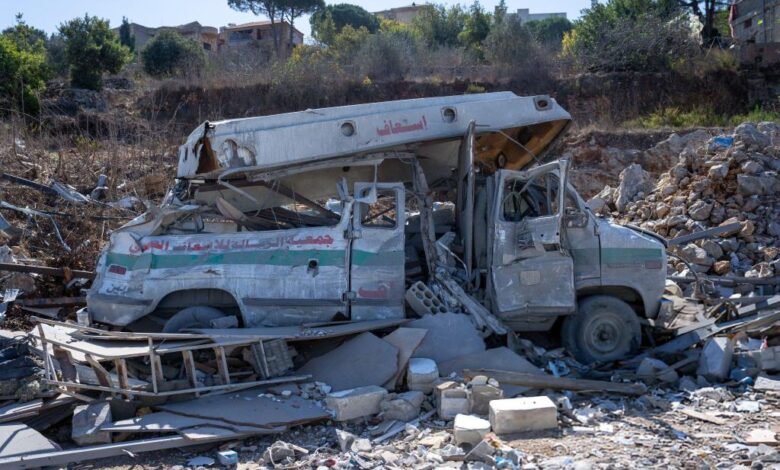 الصحة اللبنانية: مقتل 163 عاملا بالقطاع الصحي منذ بدء العدوان الإسرائيلي