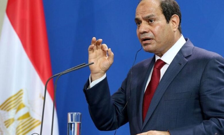 الرئيس المصري: ترحيل وتهجير الشعب الفلسطيني ظلم لا يمكن أن نشارك فيه