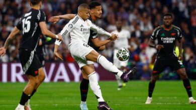 أرسنال يُسقط ريال مدريد ويُطيح به خارج دوري الأبطال