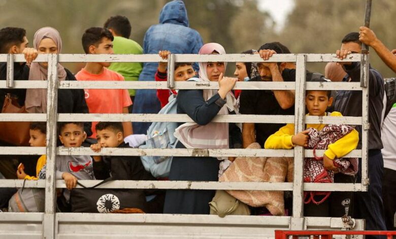 الأمم المتحدة: نصف مليون فلسطيني نزحوا مجددًا منذ 18 مارس 1 الأمم المتحدة: نصف مليون فلسطيني نزحوا مجددًا منذ 18 مارس