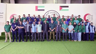 المستشفى الإماراتي العائم في العريش يستقبل الدفعة الثالثة من الكوادر الطبية الإندونيسية