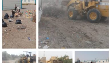 مدير نظافة الحديدة: استمرار الأعمال لتحسين المظهر العام في الخوخة
