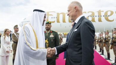 الرئيس الإماراتي يصل بودابست في زيارة رسمية لتعزيز التعاون مع المجر