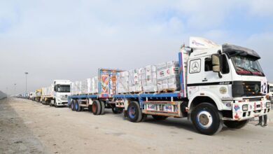 الإمارات تواصل دعمها الإنساني لغزة بإدخال قافلة مساعدات جديدة عبر معبر رفح