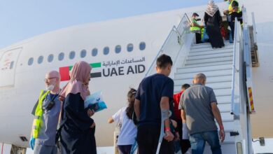 الإمارات تواصل عمليات الإجلاء الطبي وتقديم الرعاية الشاملة لجرحى غزة