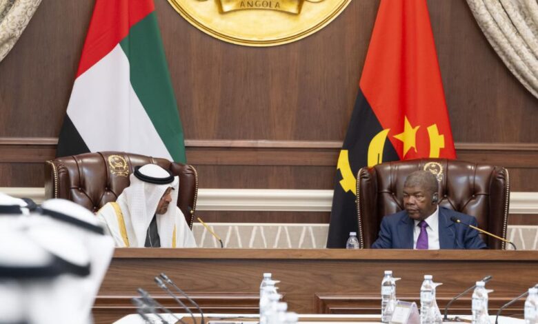الإمارات وأنغولا تتجهان نحو شراكات أوسع في الطاقة والزراعة والخدمات اللوجستية