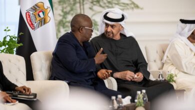 الشيخ محمد بن زايد يؤكد حرص الإمارات على توسيع التعاون مع غينيا بيساو