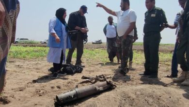 "أونمها" تندد بالقصف الحوثي على الخوخة وتدعو لحماية المدنيين