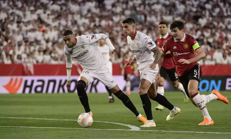 مانشستر يونايتد يودع الدوري الأوروبي بخسارة قاسية أمام إشبيلية